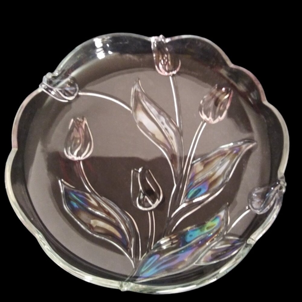 Mikasa Tivoli Tulips Platter, Cake Plate, Cottagecore Platter, Serving Tray